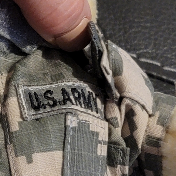 ARMY Bear Stuffed Animal Plush forces of America Military 11" Camo boots Teddy - Picture 8 of 14